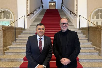 Среща на генералния консул Стефан Йонков с вицепрезидента на Баварския Ландтаг Маркус Риндершпахер